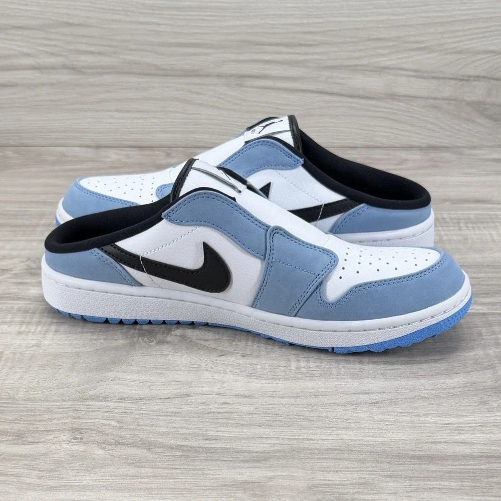 Nike Air Jordan Mule Golf UNC University Blue FJ1214-400 Men's 7.5 / Women's 9